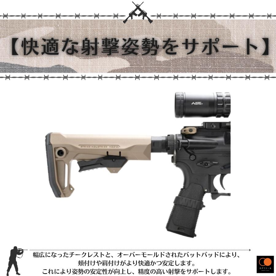 GPリテール STRIKE INDUSTRIES リアル刻印 Mod2 ストック レプリカ M4