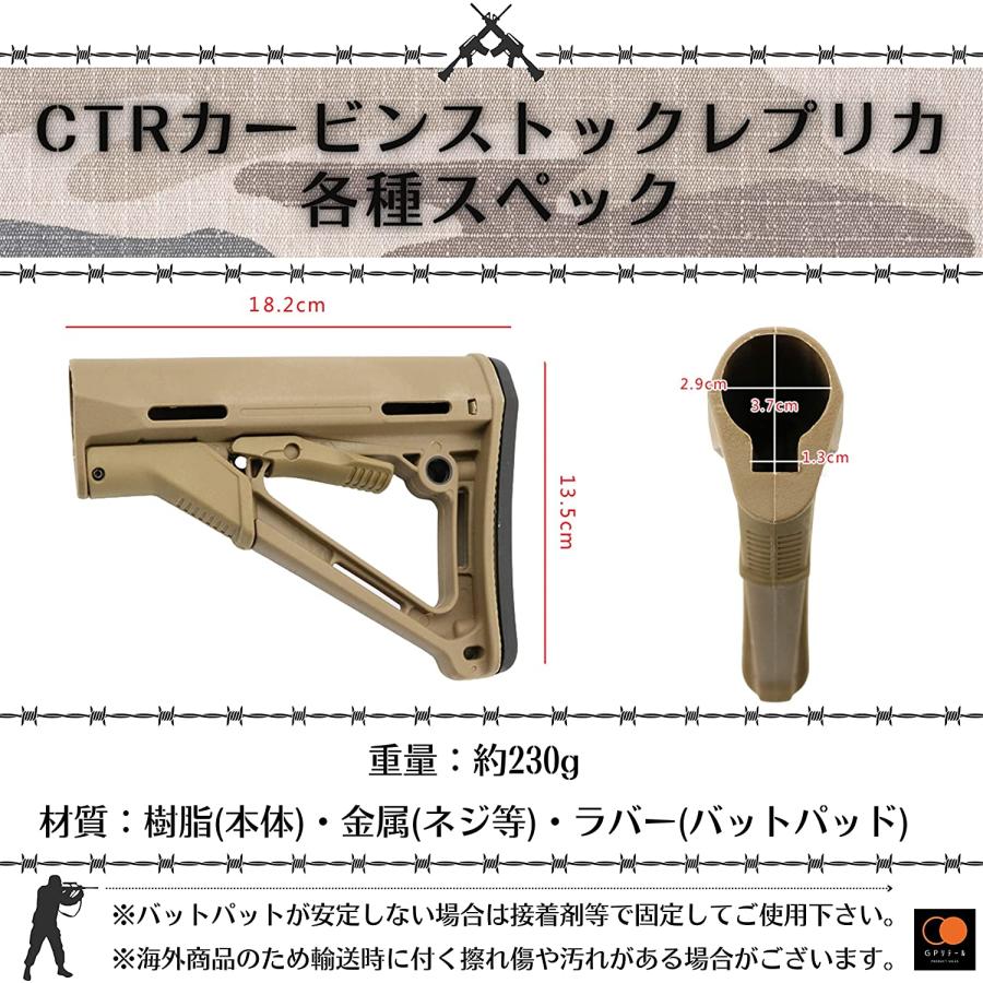 GPリテール MAGPUL マグプルタイプ リアル刻印 CTRカービン GPリテール MAGPUL マグプルタイプ リアル刻印 CTRカービン