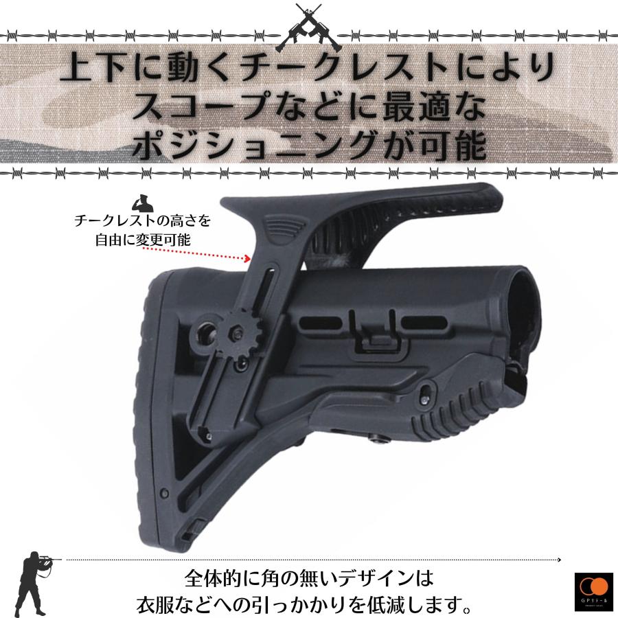 GPリテール FAB Defense GL-SHOCK CP ストック レプリカ M4 M16等に