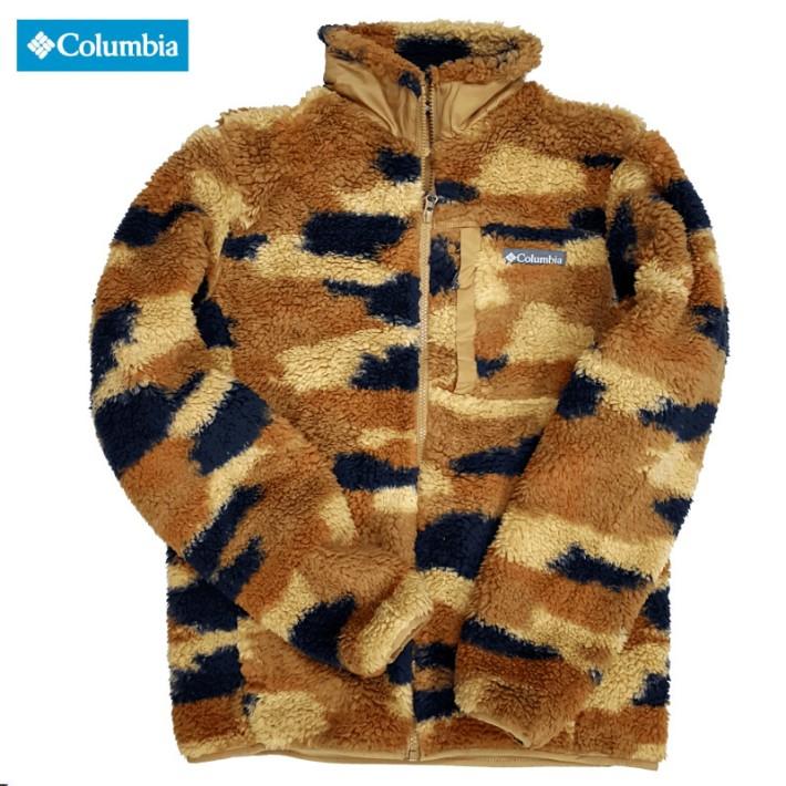 Columbia コロンビア ジャケット フリース メンズ アウター もこもこ スタンド ジップアップ フルジップ ベージュ ブラウン ブラック Ae0259 St Kingラーナーズ 通販 Yahoo ショッピング
