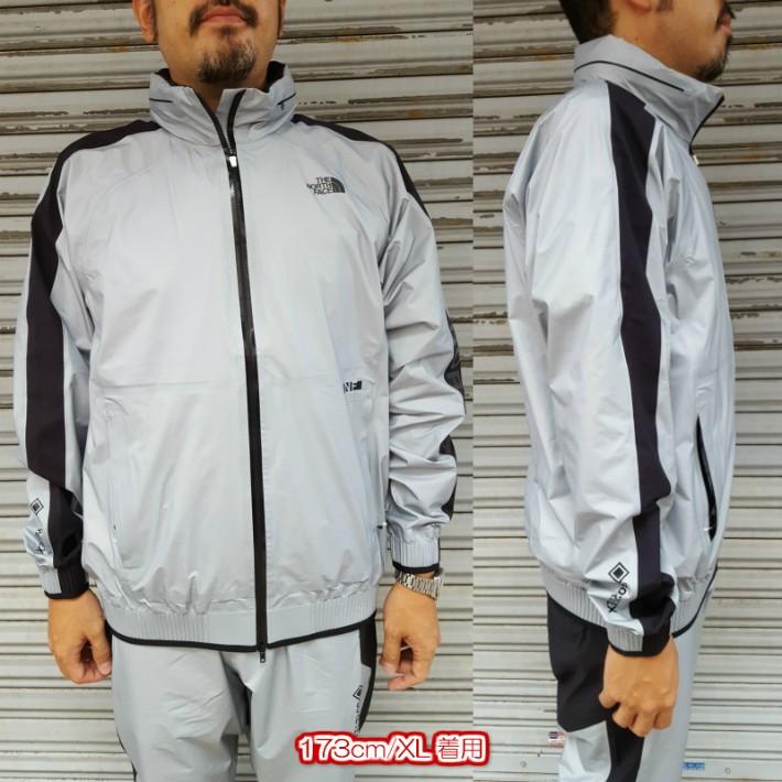 THE NORTH FACE/ザノースフェイス/GTX Track Jacket/GTXトラックジャケット/NP61980 TEX GORE Track Knit Backer 中間層：ePTFE 裏：ナイロン100％