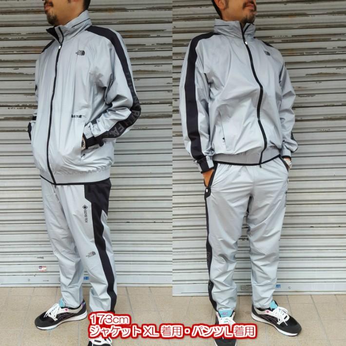 THE NORTH FACE/ザノースフェイス/GTX Track Jacket/GTXトラックジャケット/NP61980 TEX GORE Track Knit Backer 中間層：ePTFE 裏：ナイロン100％