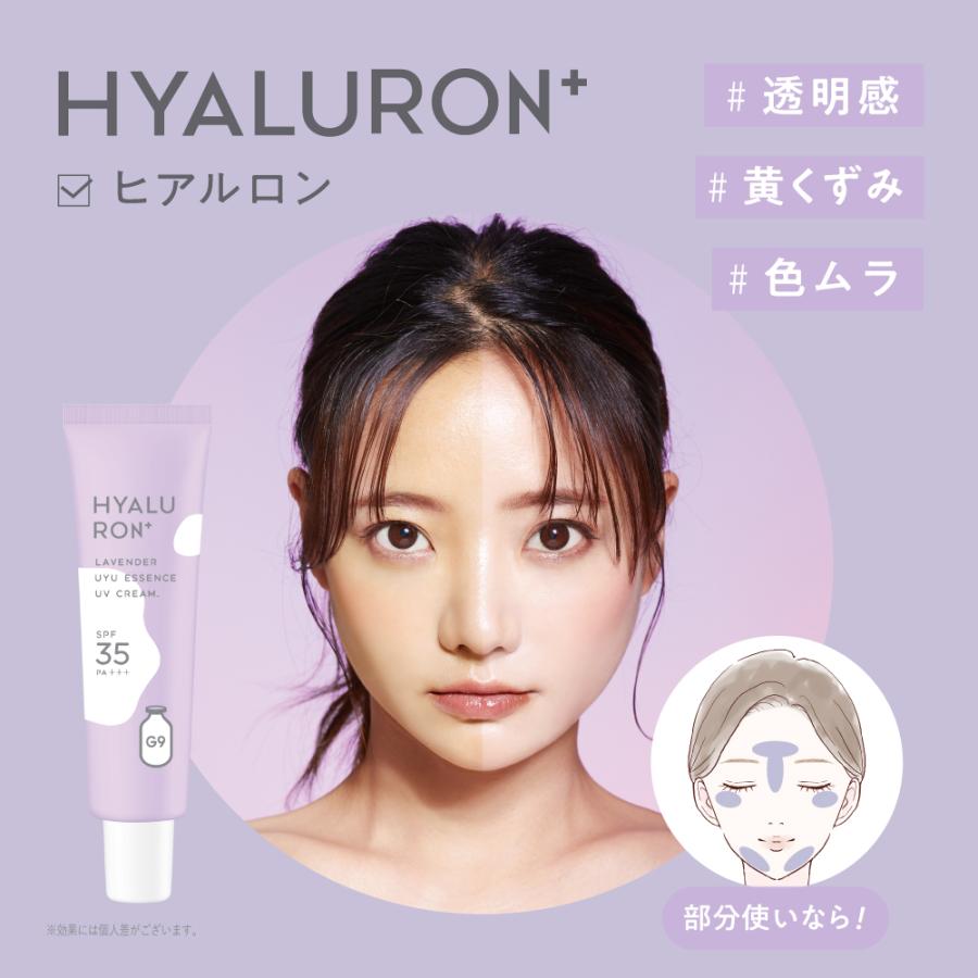 G9SKIN 【公式｜2個セット】G9SKIN HYALURON UYU ESSENCE UV CREAM 25g