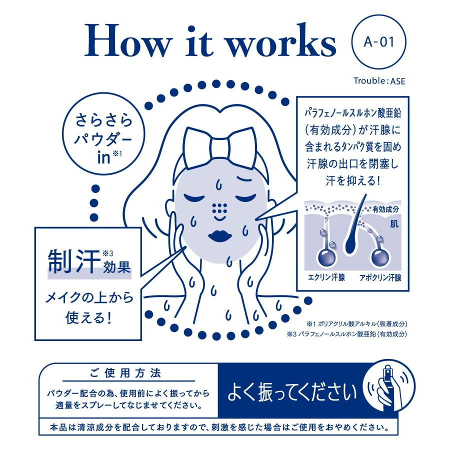MAKE COVER 【公式】メイクカバー汗ブロックウォーターCOOL 50mL 冷感