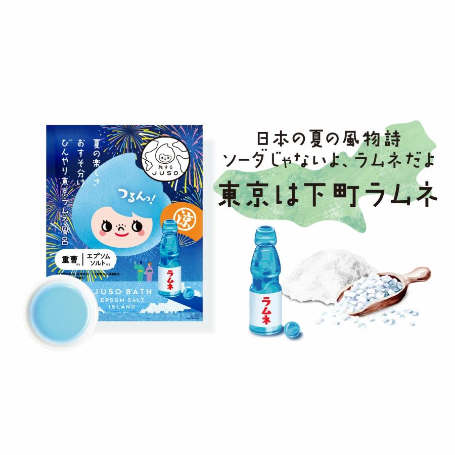 NAKUNA-RE（ナクナーレ） 【公式】旅するJUSO BATH POWDER 東京ラムネ