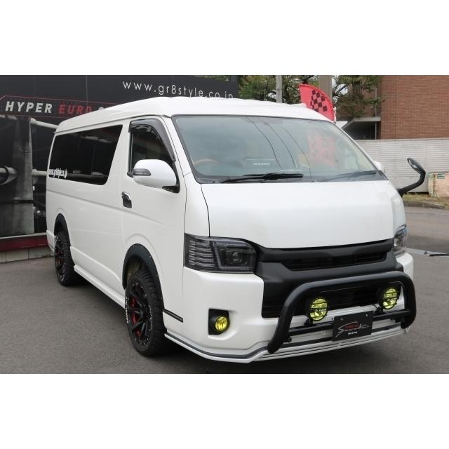 GR8 フロントハーフスポイラー ホワイトパール/ブラック(202)塗分け