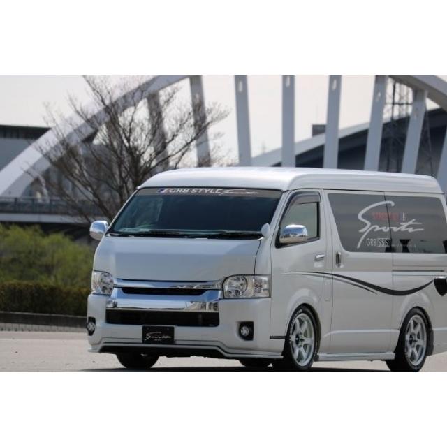 ハイエースワイド4型モデリスタエアロハーフ