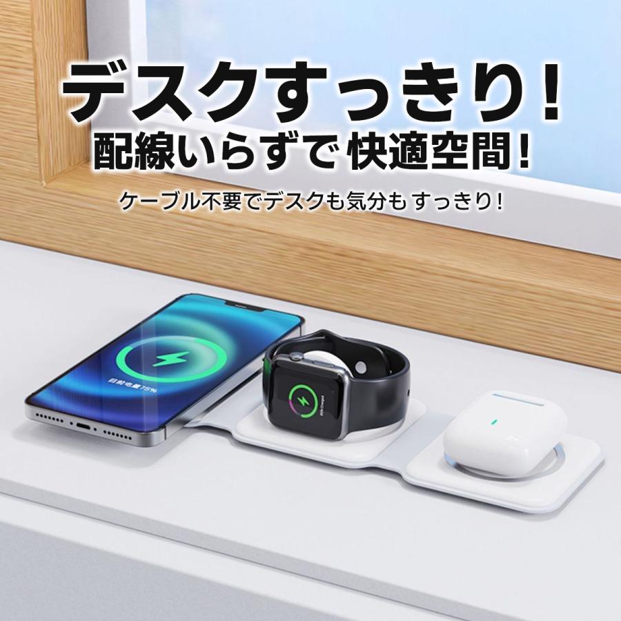 ワイヤレス充電器 magsafe 充電器 マグセーフ マグネット 磁石