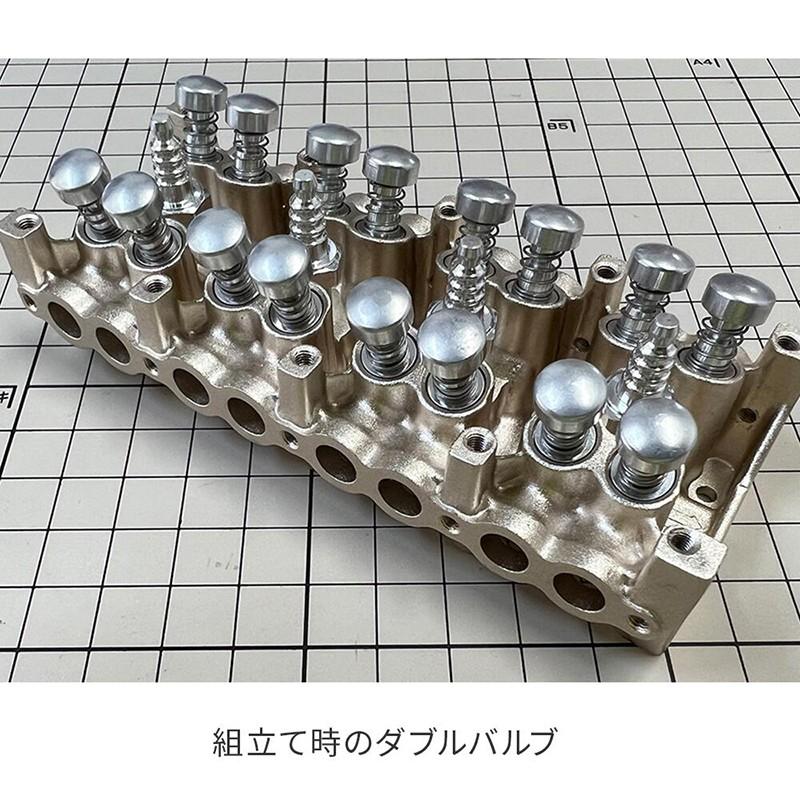 エンジン おもちゃ エンジンキット 車 構造 4気筒 DOHCエンジン組立