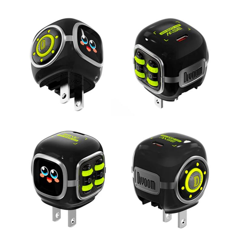 Divoom Dipow 35W 急速充電器 ディスプレイ付き アダプター PD USB-C