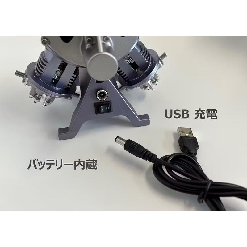エンジン おもちゃ 星形5気筒 エンジン模型 組立キット飛行機エンジン