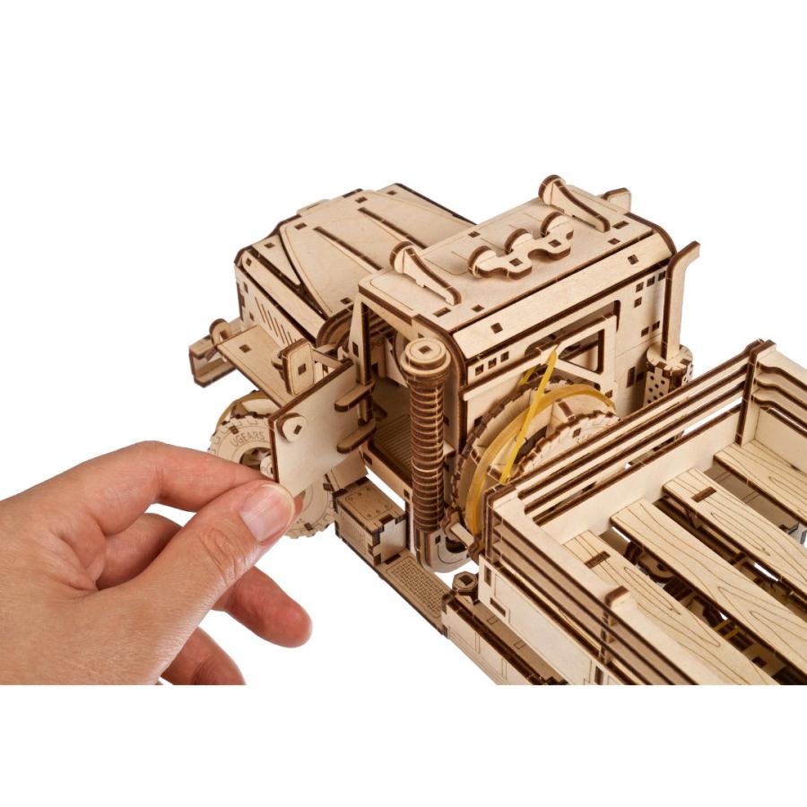 木製 キット トラック Cargo Truck 工作 UGEARS カーゴトラック