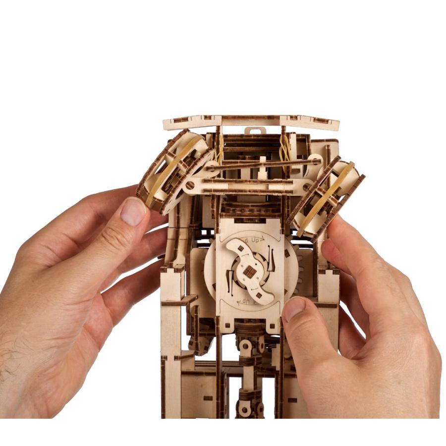 木製 キット トラック Cargo Truck 工作 UGEARS カーゴトラック DIY