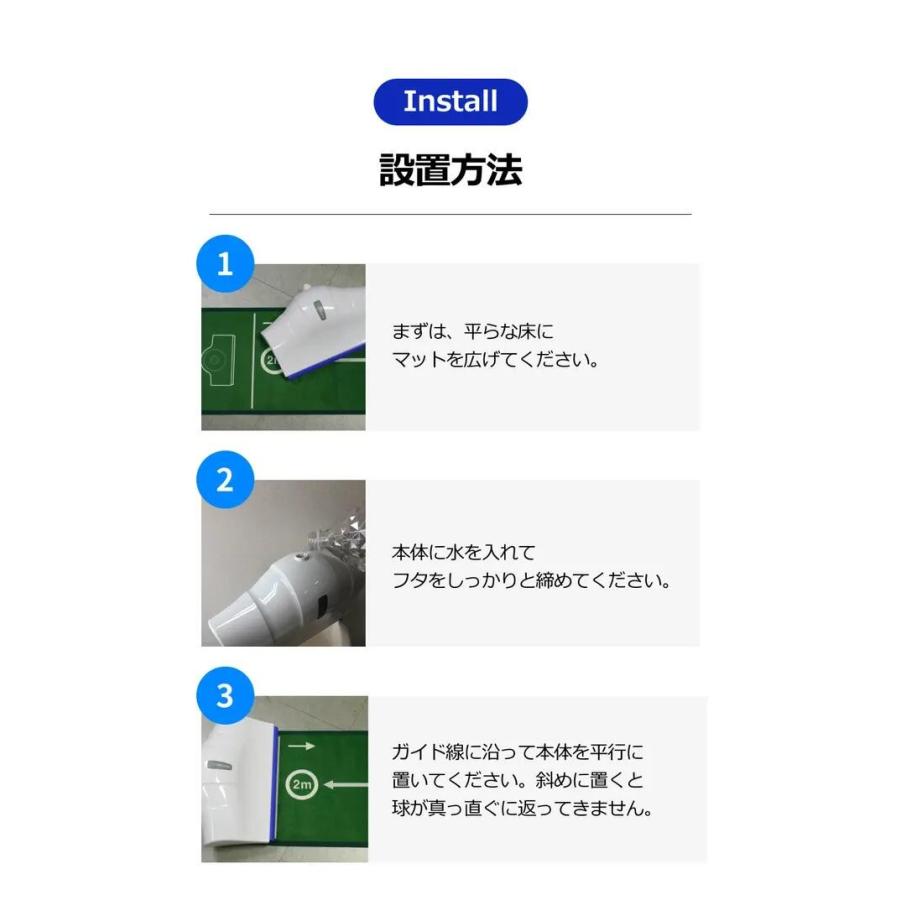 ゴルフアイテム パターマット パター ゴルフ練習機器 Putting One