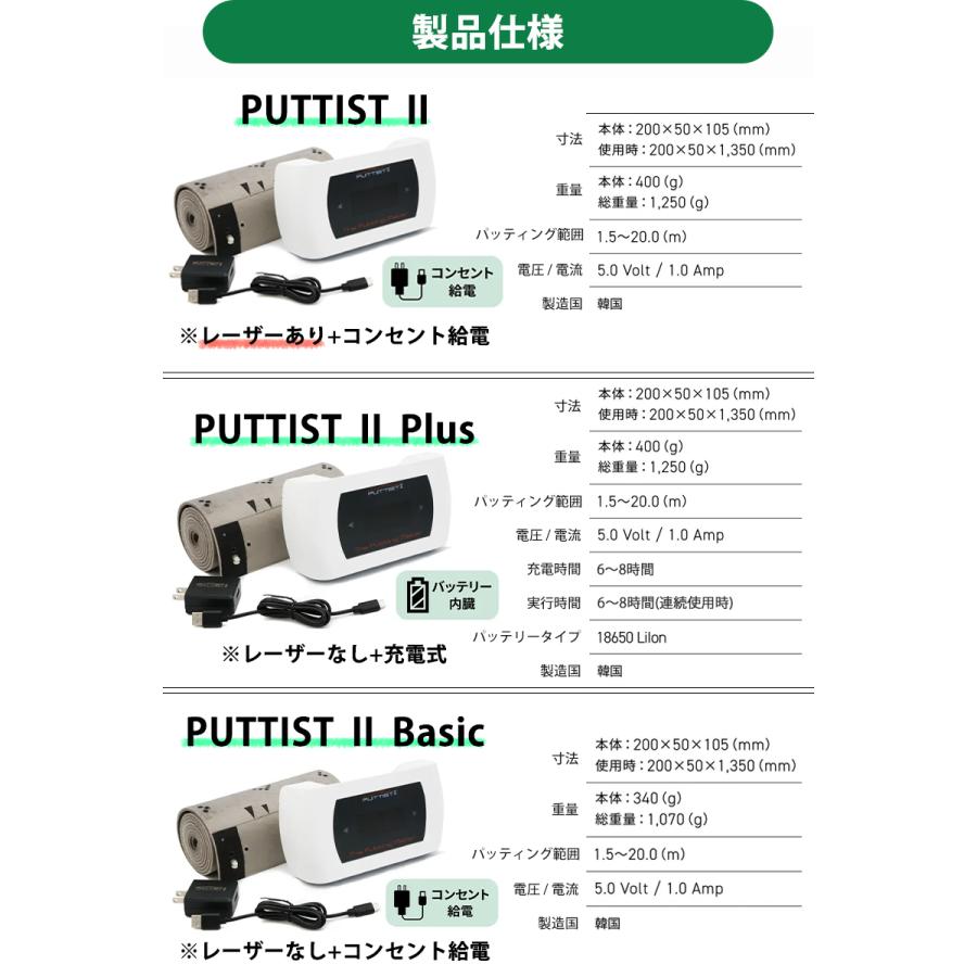デジタルパターマット puttist2 basic plus パッティスト2