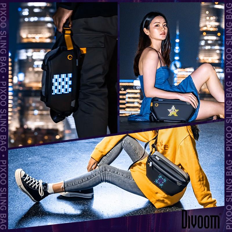 Divoom Pixoo Sling Bag ピクセルアートスリングバッグ 斜め掛け