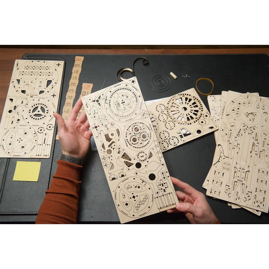 3dパズル ３Dパズル 木製 スカイウォッチャー DIY パズル  おもちゃ 知育 ウッド工作 ユーギアーズ  子供 父の日 プレゼント ギフト 60代 70代  80代 |  | 08