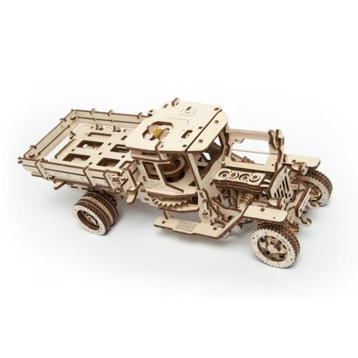 Ugears トラック 70015 Truck UGM-11 木のおもちゃ 3D立体 パズル 知育 ウッドパズル 工作キットの画像
