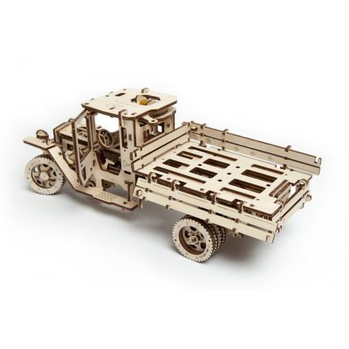 Ugears トラック 70015 Truck UGM-11 木のおもちゃ 3D立体 パズル 知育 ウッドパズル 工作キットの画像