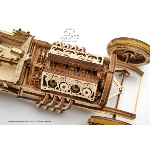 Ugears グランドプリックスカー 70044 U-9 Grand Prix Car 木製 組立
