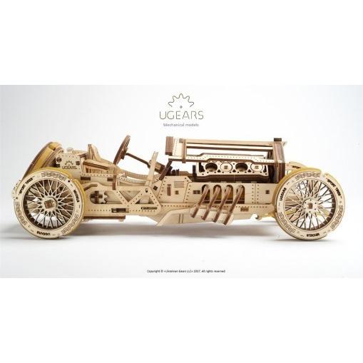 Ugears グランドプリックスカー 70044 U-9 Grand Prix Car 木製 組立