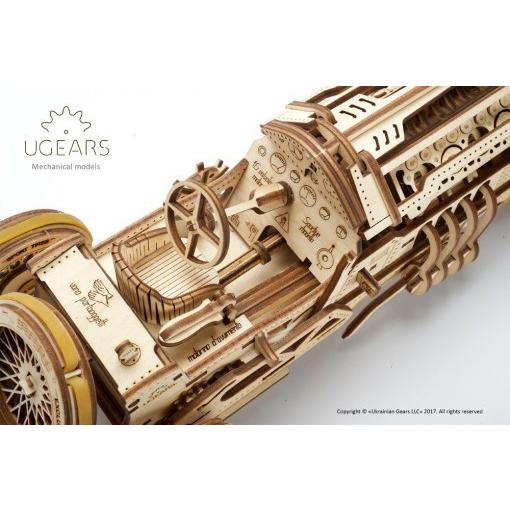 Ugears グランドプリックスカー 70044 U-9 Grand Prix Car 木製 組立