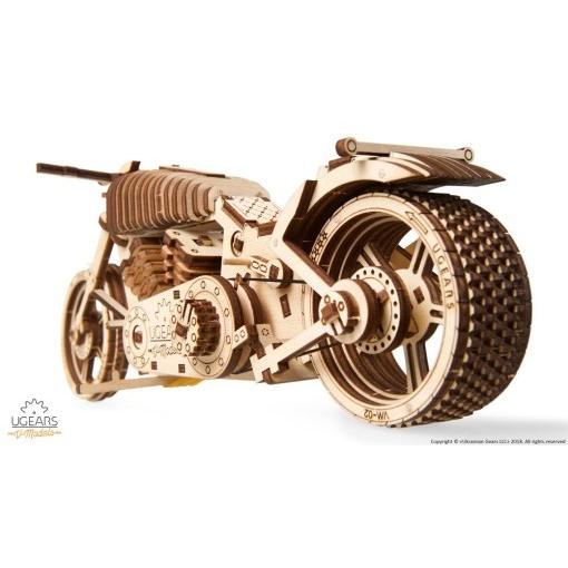 組み立てキット バイク 70051 Bike VM-02 パズル工作 時計 知育玩具