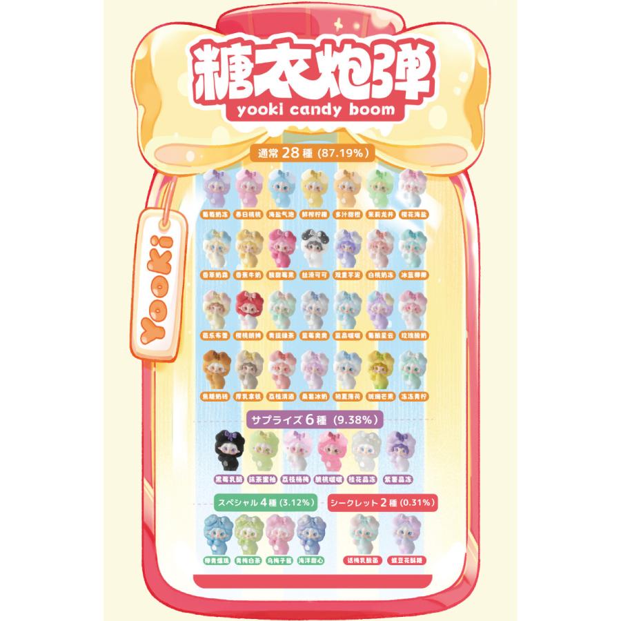 YOOKI ミニフィギュア第1弾 キャンディボムシリーズ 糖衣炮弾 ゆき