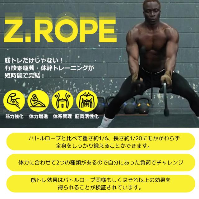 バトルロープ自宅 運動器具 室内 zrope 全身トレーニングアイテム 有