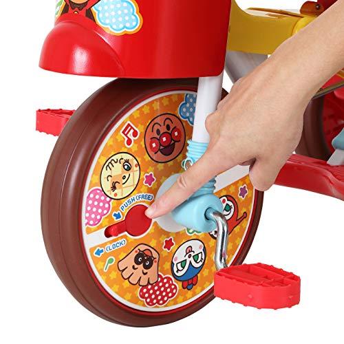 新品同様美品　アンパンマン　三輪車　オールインワンUP2 折りたたみ三輪車 アンパンマン オールインワンUP2特別