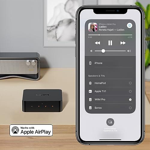 WiiM Pro AirPlay 2 レシーバー、Chromecast Audio、WiFi Multiroom 