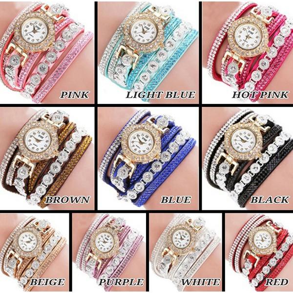 腕時計 レディース ゴールド ラップウォッチ ファッションウォッチ 
