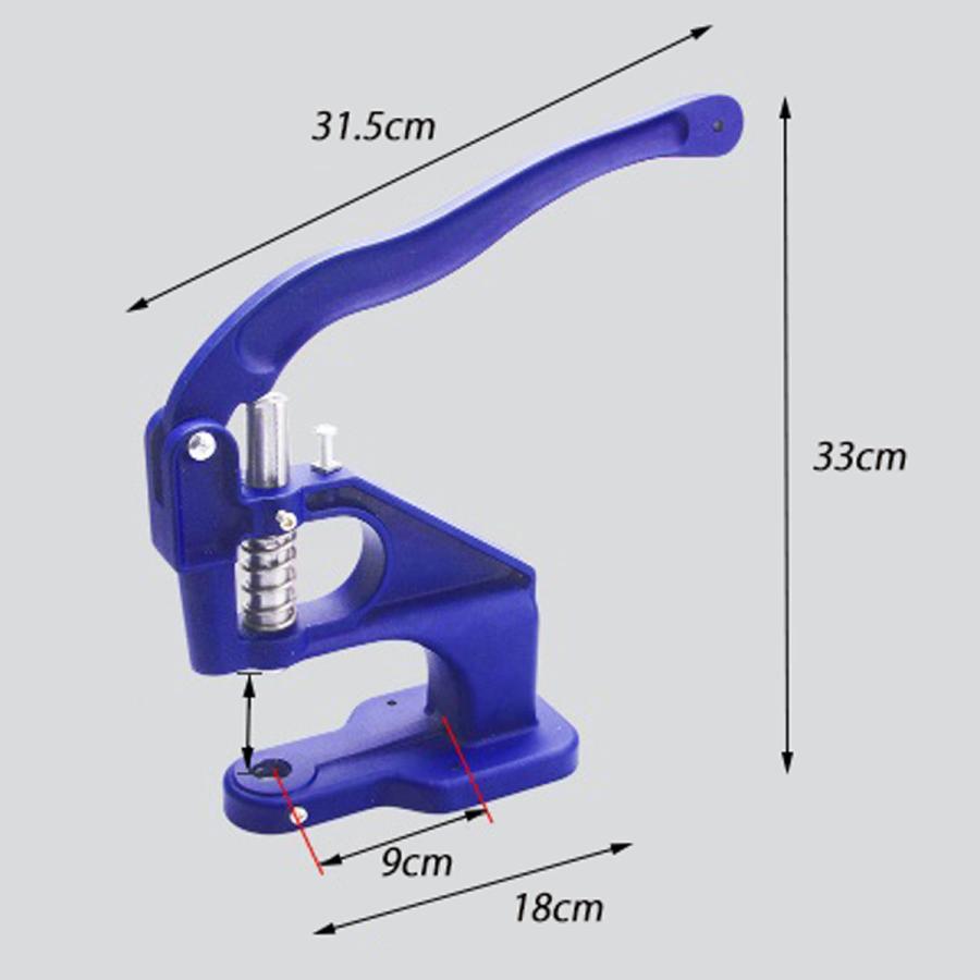 ハンドプレス機 専用ジャンパーホック9.5mmコマ付き レザークラフト 駒