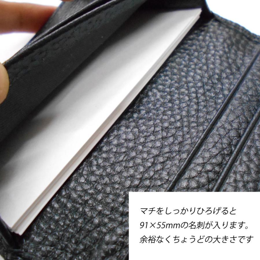 カードケース 二つ折り 名刺入れ メンズ レディース コンパクト 本革