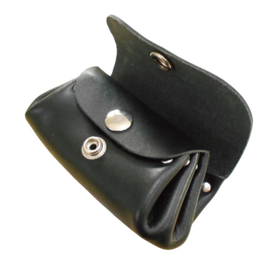 革キット レザークラフト パーツ アコーディオンポーチ ／こげ茶／単品