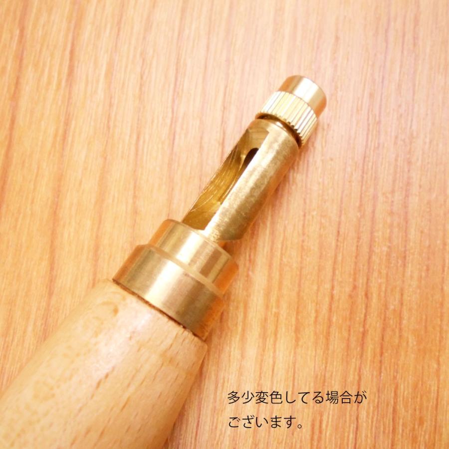 レザークラフト  スクリューポンチ道具 工具 穴あけポンチ 6サイズ ハンドメイド 革製品 1.5mm 2mm 3mm 4mm｜grace-sp｜03