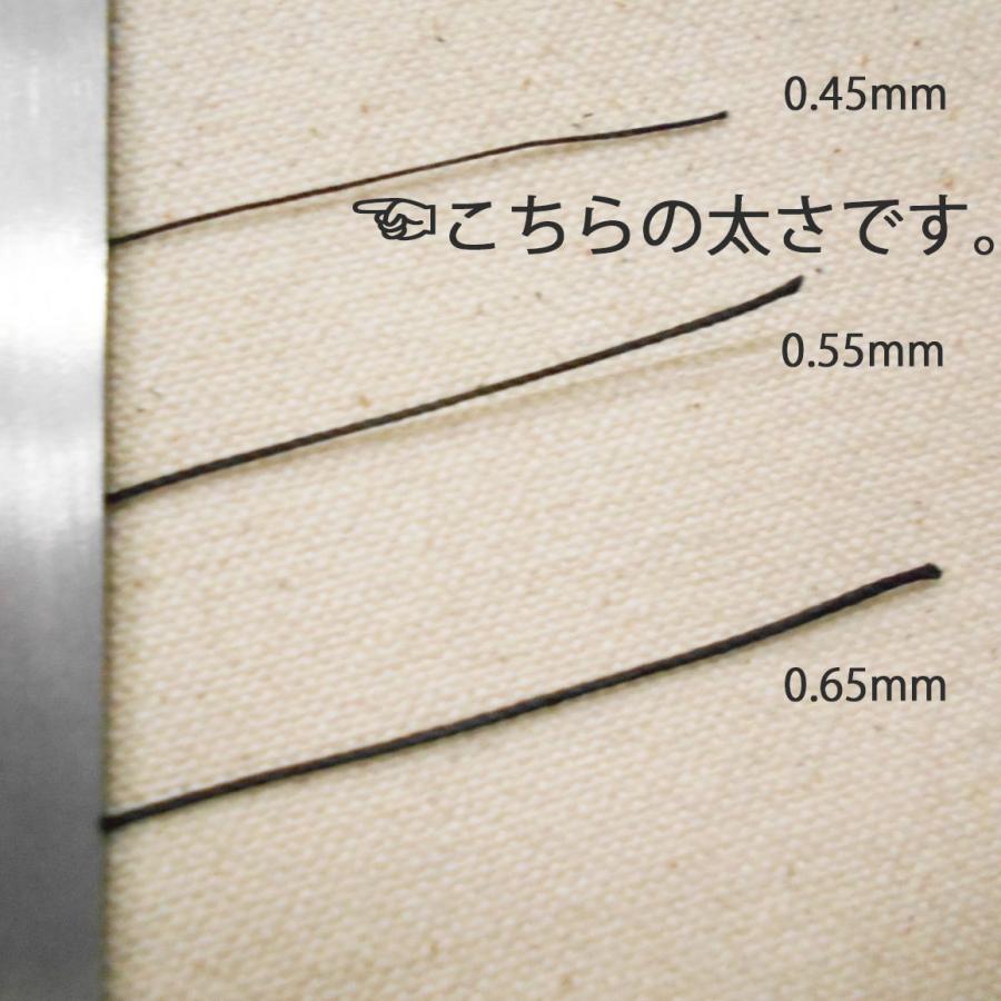 レザークラフト ロービキ糸 ビニモ 0 45ｍｍ 15 ｍ ロウビキ糸ナイロン糸 ワックスコード 蝋引き糸手縫いハンドメイド素材 送料無料 Waxcord 045 15 グレイスshop 通販 Yahoo ショッピング