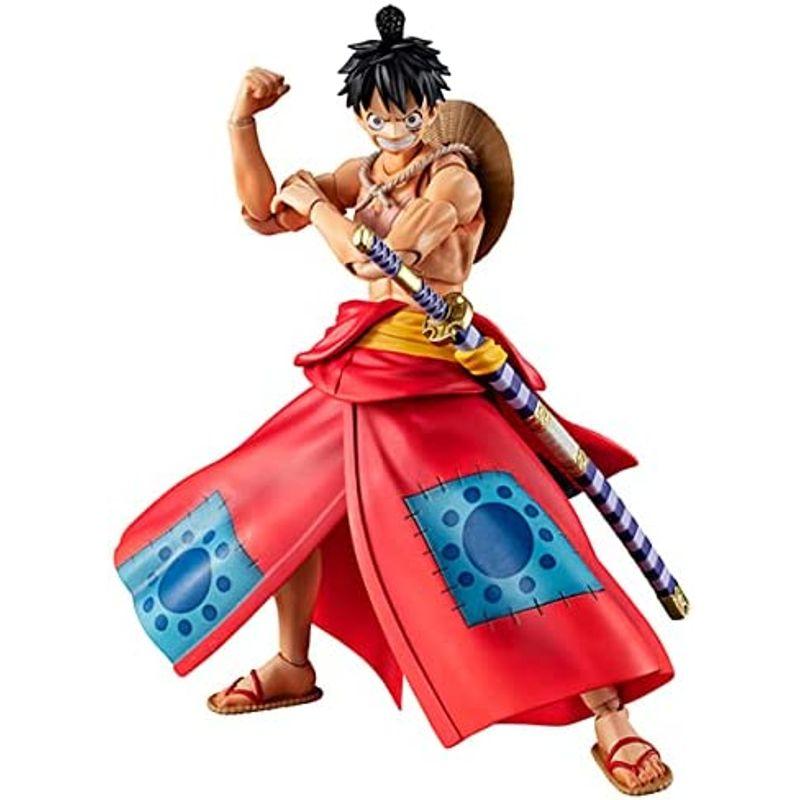 ヴァリアブルアクションヒーローズ ONE PIECE ルフィ太郎 約175mm PVC製 塗装済み可動フィギュア｜gracefield｜06