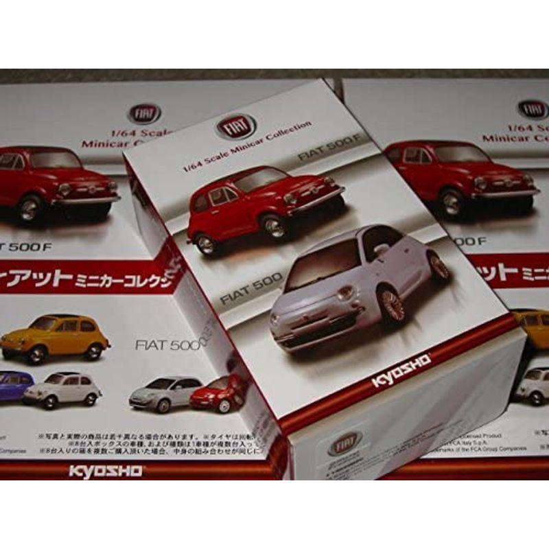 京商 1/64 フィアット ミニカーコレクション ＦＩＡＴ ５００ 赤｜gracefield｜04