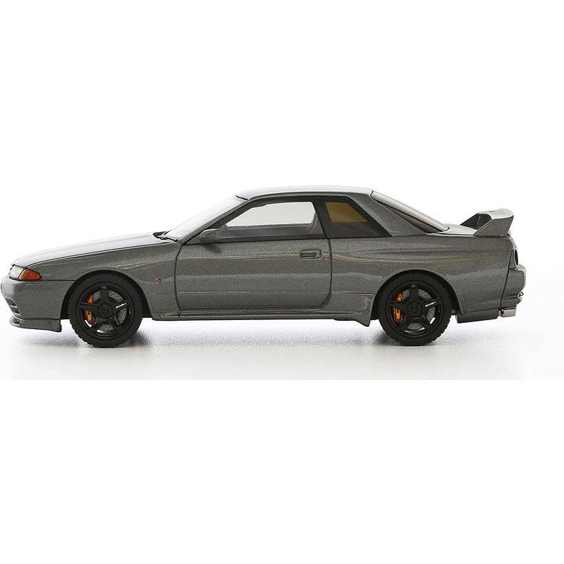 京商オリジナル 1/43 ニッサン スカイライン GT-R R32 ニスモ グランドツーリングカー グレー 完成品 KSR43104GR｜gracefield｜04