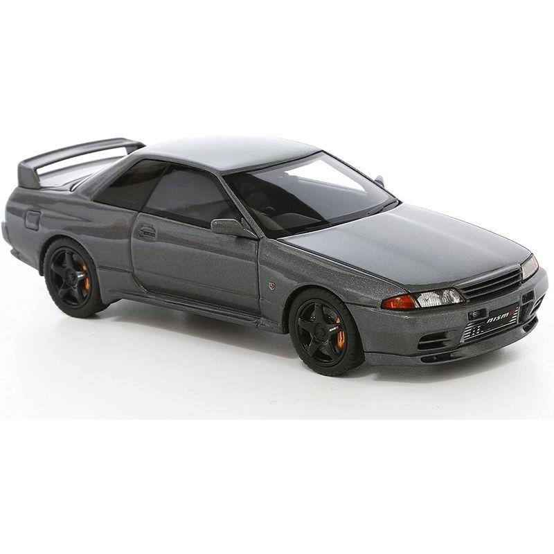 全品新品未開封 京商オリジナル 1/43 ニッサン スカイライン GT-R R32 ニスモ グランドツーリングカー グレー 完成品 KSR43104GR