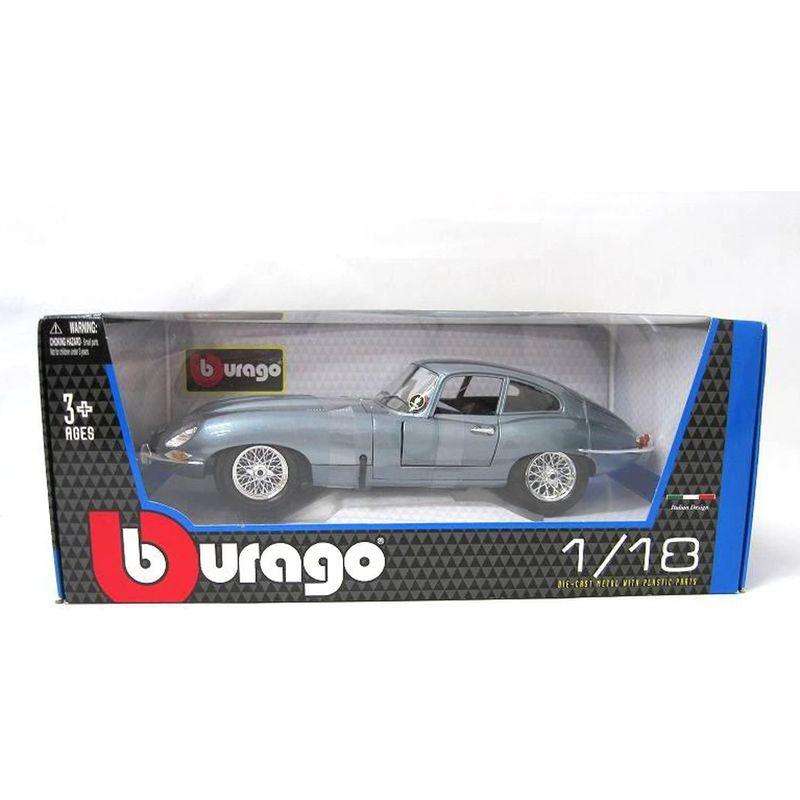 新品未使用です ブラーゴ 1:18シリーズ ジャガー E クーペ 1961 ブルー 200-603