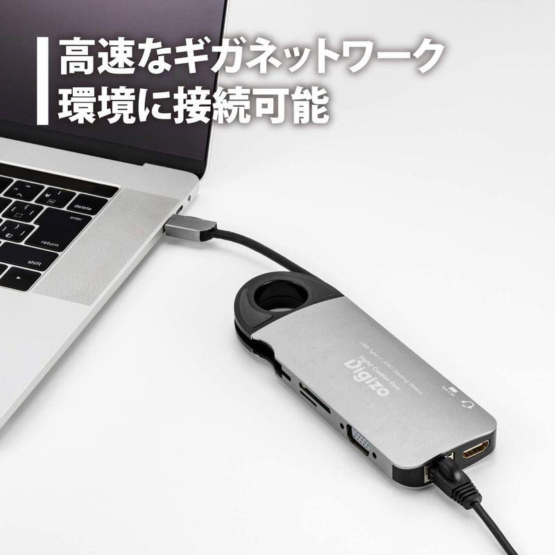 短納期対応 プリンストン 10in1 USB Type-C ドッキングステーション（PD60W対応/4K出力/マルチディスプレイ） PUD-CDOC10