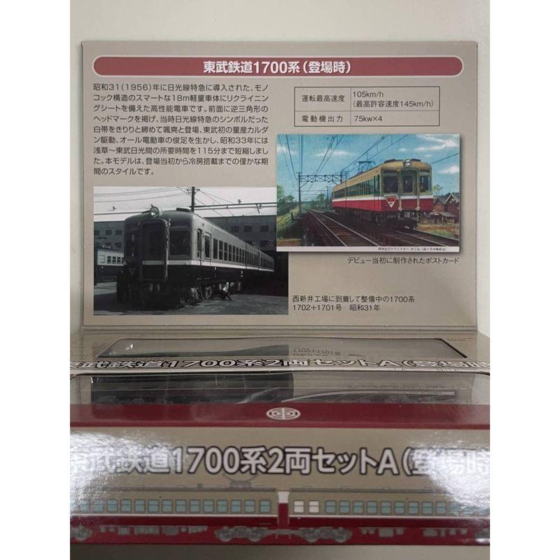 トミーテック 鉄道 コレクション 事業者 限定 東武鉄道 1700系 2両