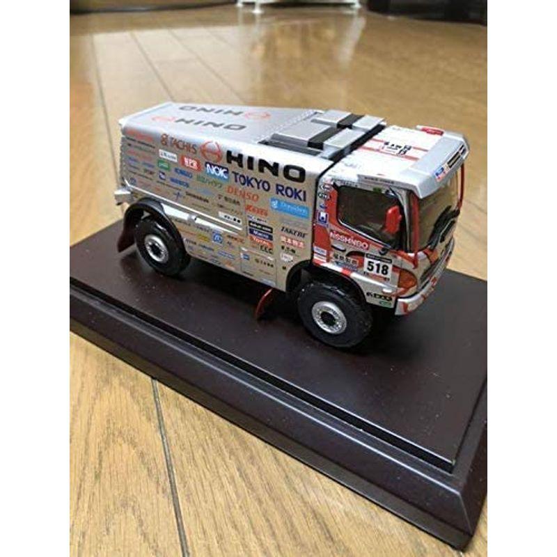 日野レンジャー ダカール 模型 トラック ミニカー ケースサイズ 横10.5 