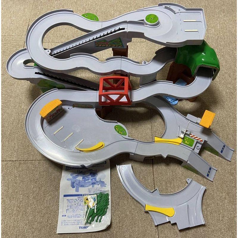 美品 トミカ峠 やまみちドライブ 欠品無し 2004年 高速道路 TOMY タカラトミー トミカビル 取扱説明書 未使用部品 トミカタウン｜gracefield｜06