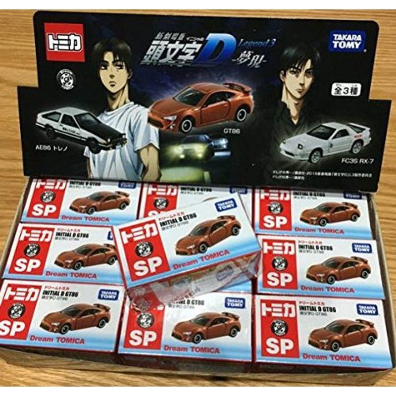 10個セット セブン限定 トミカ GT86 イニシャルD 頭文字D 