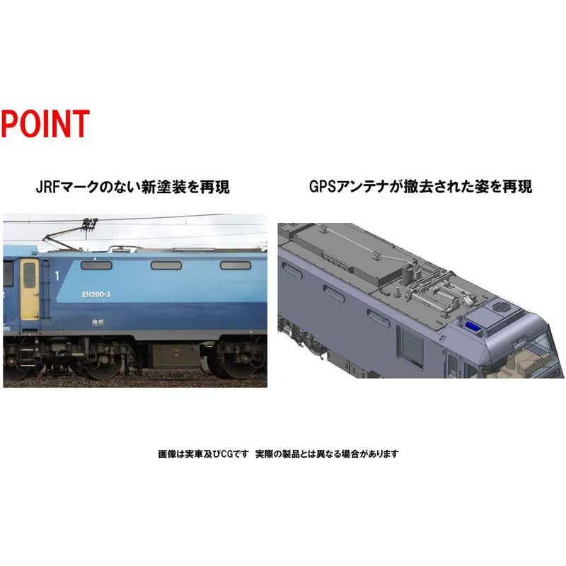 TOMIX Nゲージ JR EH200形 新塗装 7168 鉄道模型 電気機関車｜gracefield｜03