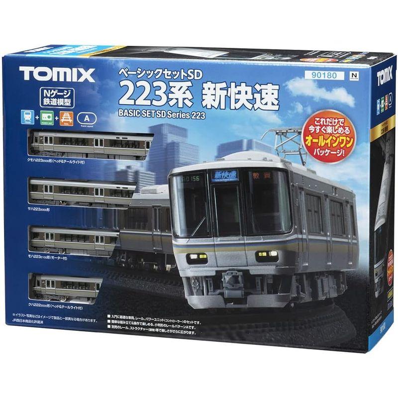 TOMIX Nゲージ ベーシックセット SD 223系新快速 90180 鉄道模型 入門セット｜gracefield｜03