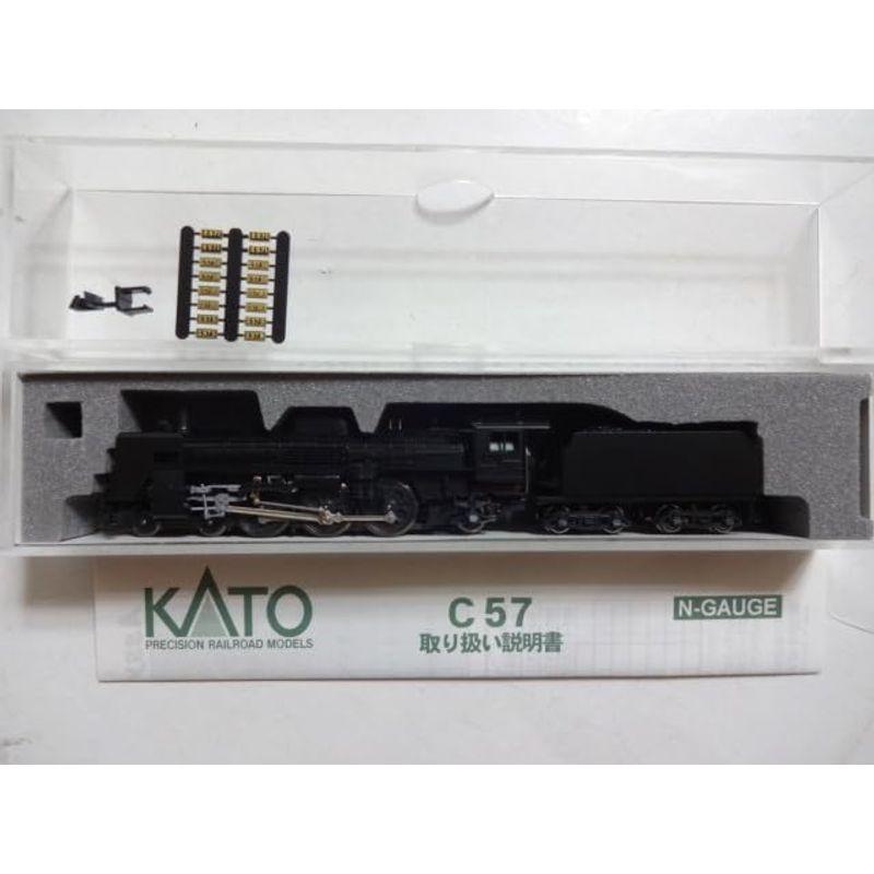 KATO 2007 M C57 蒸気機関車 リニュアル版 取説付 ナンバープレート